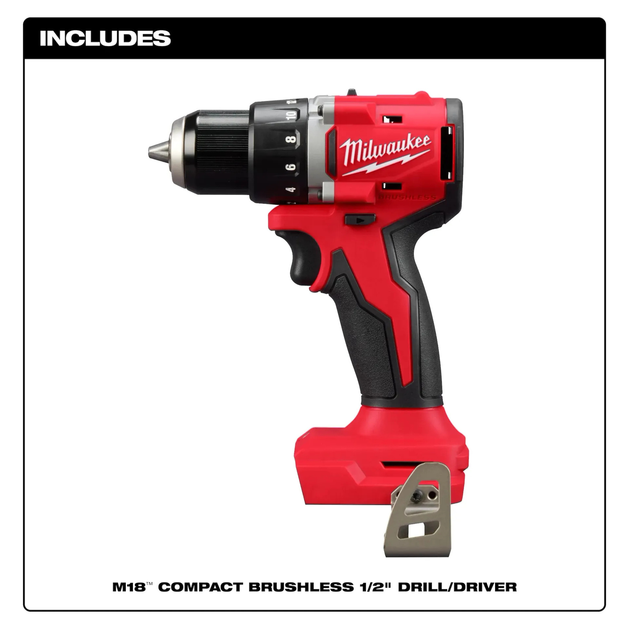 Milwaukee M18 Compact Brushless 1/2" Drill Driver from Columbia Safety